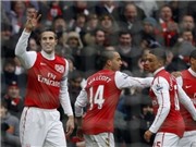 Bóng đá anh, ngoại hạng anh, lịch thi đấu euro 2012, Đội hình tiêu biểu vòng 24 Premier League: Sự thống trị của Arsenal